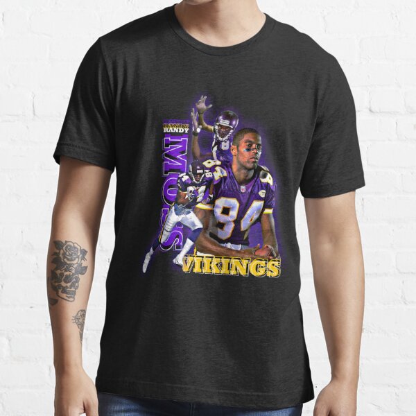 Minnesota Vikings Team Shirt, Randy Moss Vintage Tee Shirt