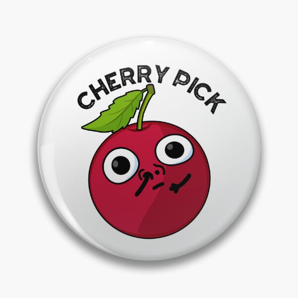 Item preview, Cherry Pick Funny Fruit Puns  designed and sold by punnybone.
