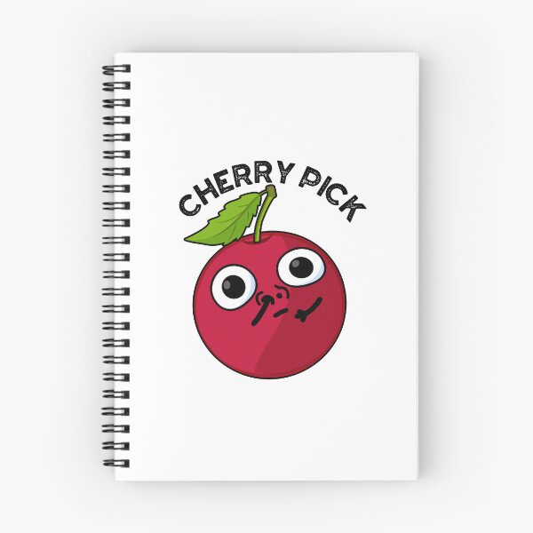 Item preview, Cherry Pick Funny Fruit Puns  designed and sold by punnybone.