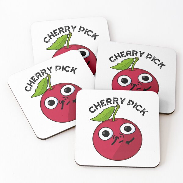 Item preview, Cherry Pick Funny Fruit Puns  designed and sold by punnybone.
