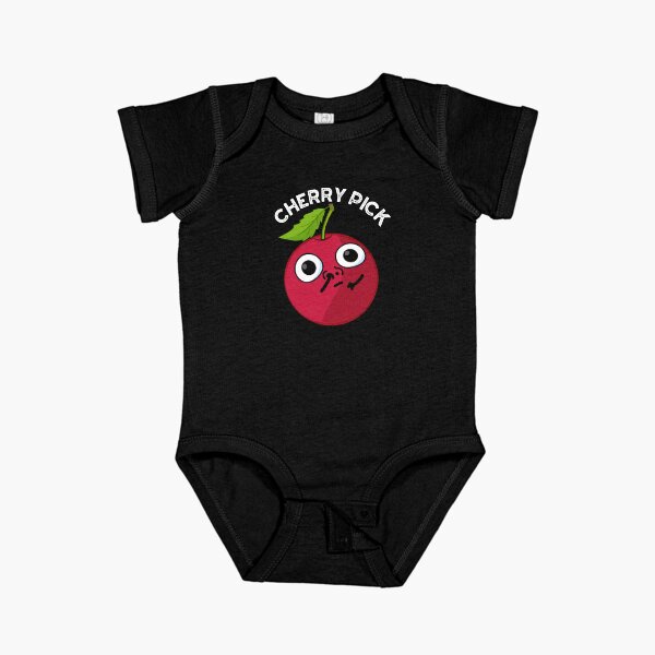 Item preview, Cherry Pick Funny Fruit Puns (Dark BG) designed and sold by punnybone.