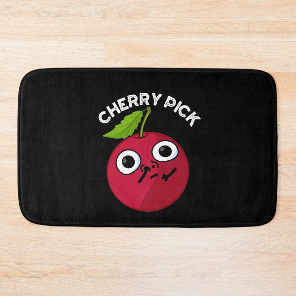Item preview, Cherry Pick Funny Fruit Puns (Dark BG) designed and sold by punnybone.