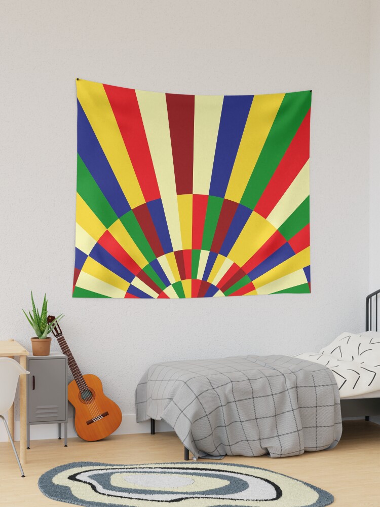 Rainbow discount sun tapestry