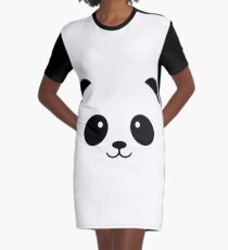 PANDA Graphic T-Shirt Dress