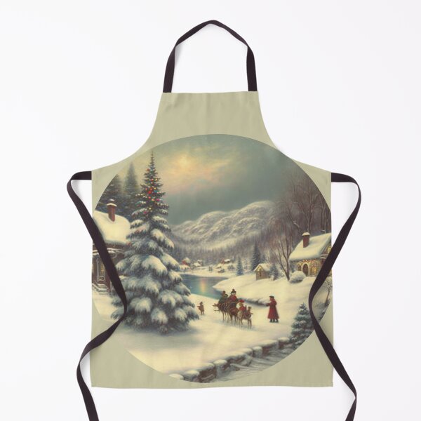 Item preview, A Traditional Vintage Christmas Scene #1 designed and sold by KLOIK.