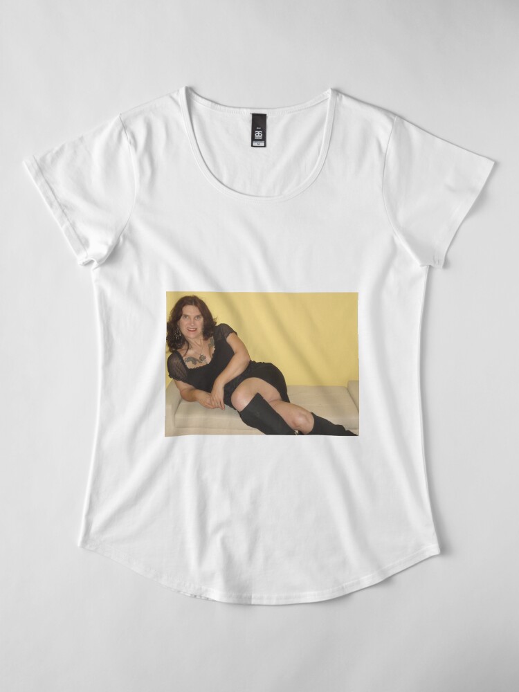 Alternate view of Untitled Premium Scoop T-Shirt