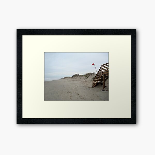 The Outer Banks Dunes Framed Art Print