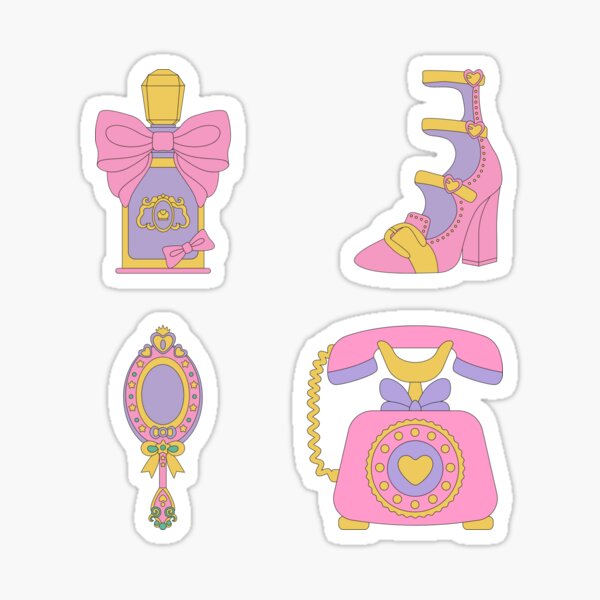 "Cute Y2K Sticker Pack" Sticker for Sale by thriftdeals Redbubble