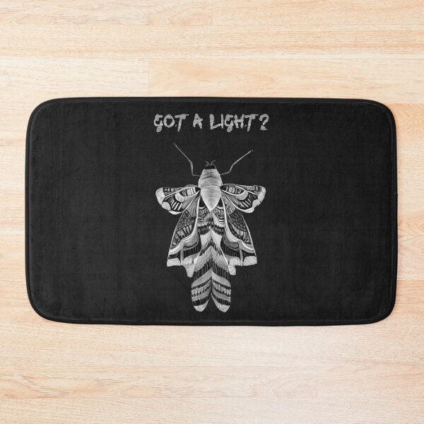 Item preview, Got a light? (#01) moth designed and sold by SolidEarthArt.