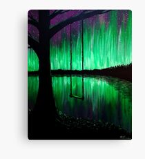 Auroras Schaukel Leinwanddruck