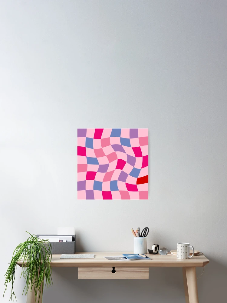 Thumbnail 2 of 3, Poster, Pink - Colorful Pattern designed and sold by Colorful-Inspo.
