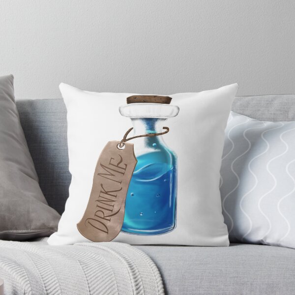 Item preview, Drink me, bottle blue designed and sold by Spikt.