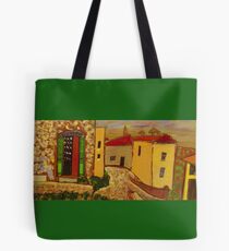 Karl Paints Town in Provence France Tote Bag
