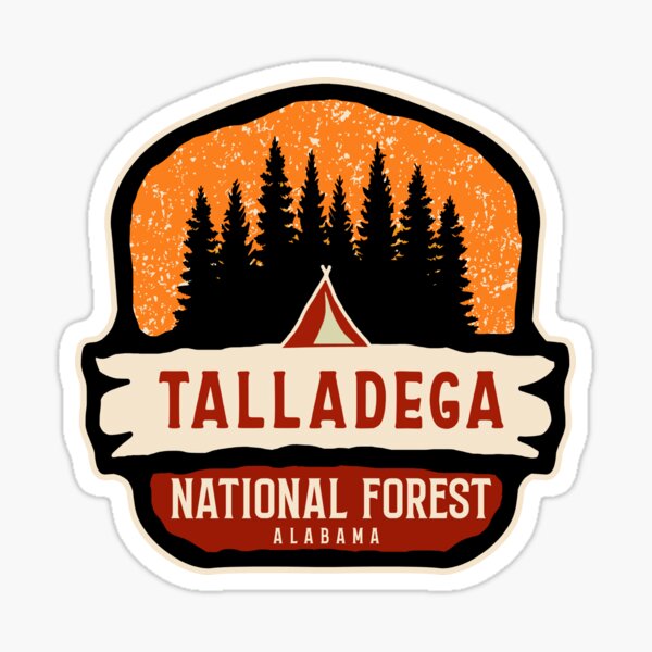 Talladega National Forest Sticker