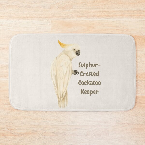 Item preview, Sulphur Crested Cockatoo keeper 2 designed and sold by Meggie-moos.