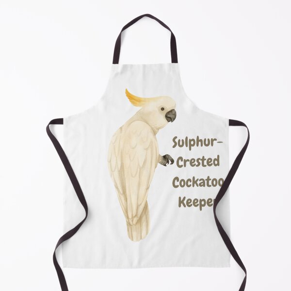 Item preview, Sulphur Crested Cockatoo keeper 2 designed and sold by Meggie-moos.