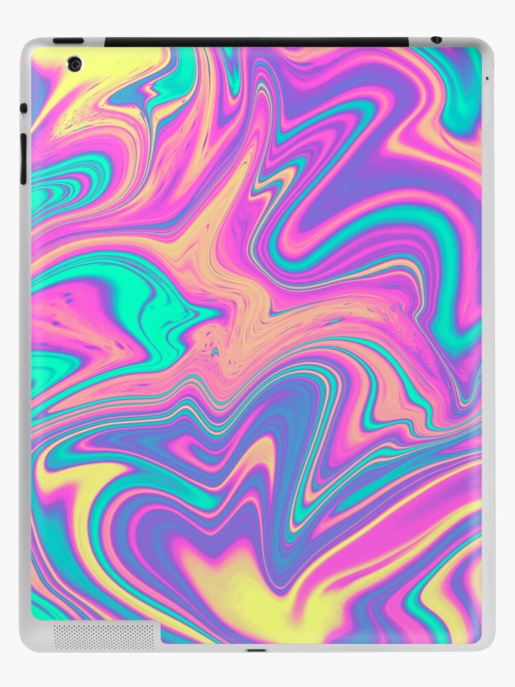 Liquid Marble Rainbow iPad Case & Skin for Sale by bitart