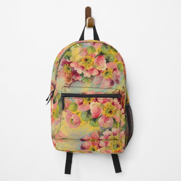 Item preview, Retro Pink Primrose Floral designed and sold by AntiqueImages.