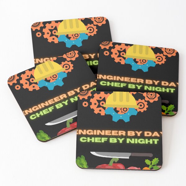 Item preview, Engineer by day chef by night  designed and sold by Syedaarts.