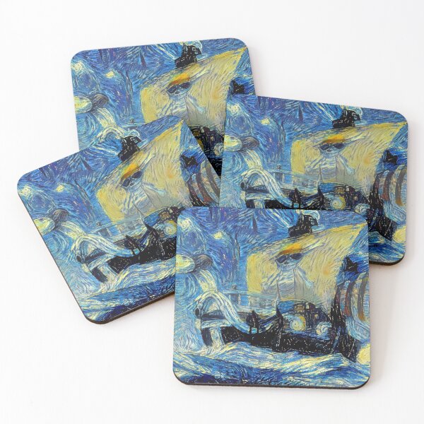 Item preview, One Piece Going Merry / Flying Lamb Starry Night designed and sold by weirdo97.