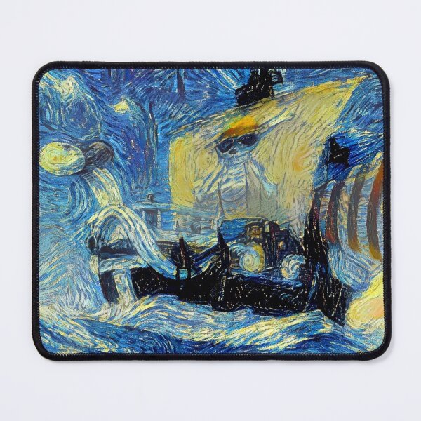 Item preview, One Piece Going Merry / Flying Lamb Starry Night designed and sold by weirdo97.