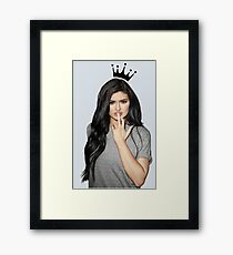 Kylie Jenner schlägt ab Gerahmtes Wandbild