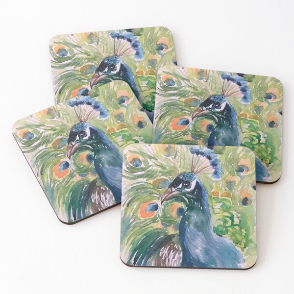 Item preview, Pretty Peacock designed and sold by AnjuPaintings.