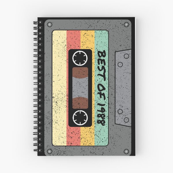 Item preview, BEST OF 1988 VINTAGE RETRO DISTRESSED BIG CASSETTE TAPE BDAY GIFT designed and sold by Kipcio.