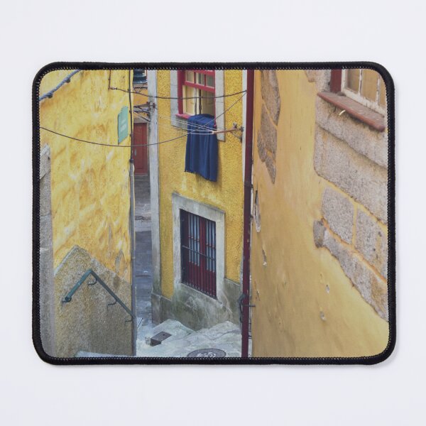 Item preview, Old Town Porto Street Steps Between Buildings - Travel Photography designed and sold by CarolinaReina.