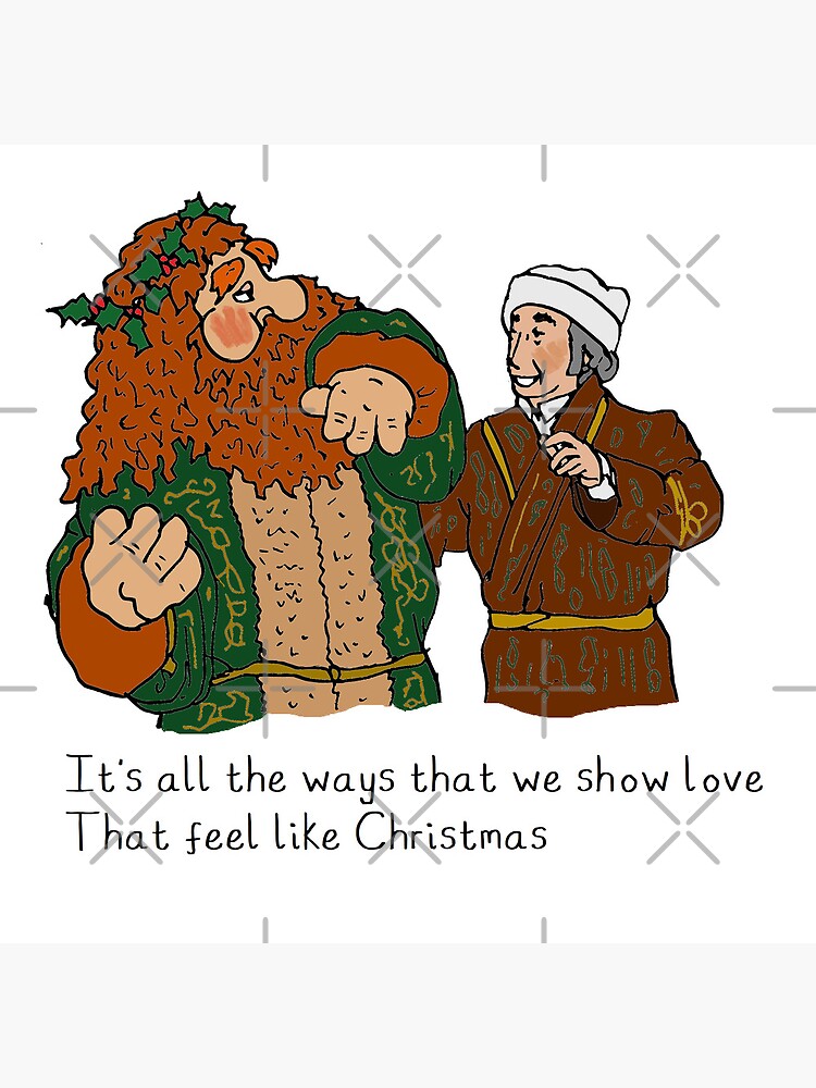 "Ghost of Christmas Present Muppet Christmas Carol" Poster for Sale