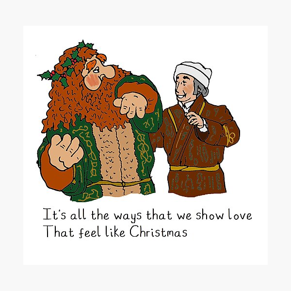 "Ghost of Christmas Present Muppet Christmas Carol" Photographic Print for Sale by JenMGrene