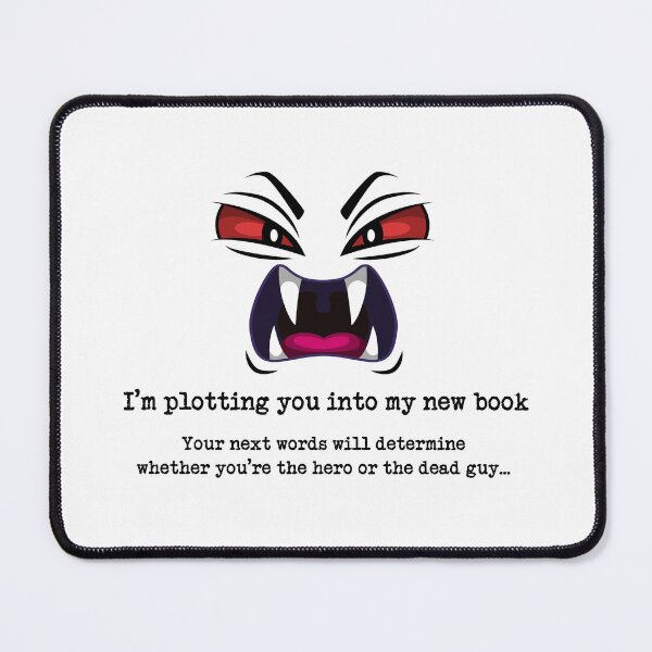 Item preview, I'm plotting you into my next book designed and sold by BlackHarePress.