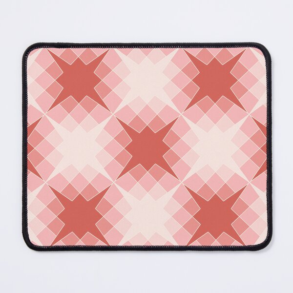 Item preview, Raspberry Blush Geometric Pattern designed and sold by mrussellart.