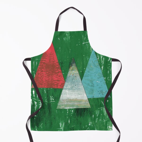 Item preview, Abstract Christmas Trees 2 designed and sold by judewright-art.
