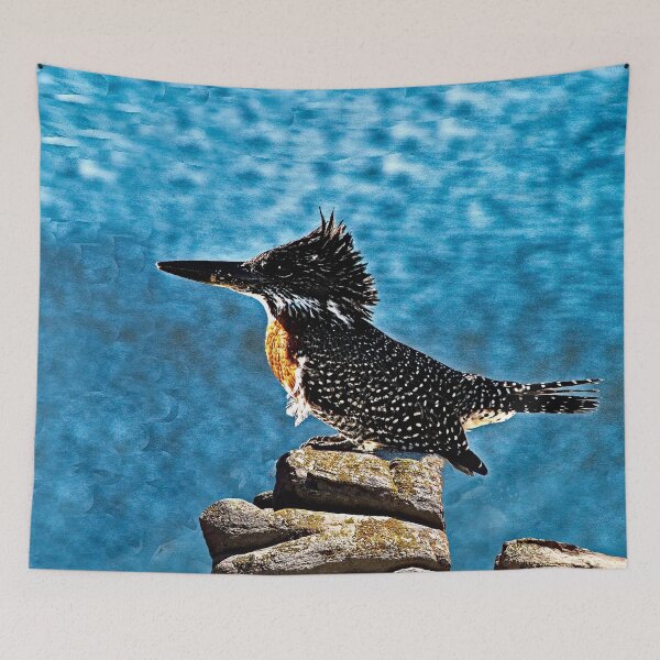 Item preview, Giant King Fisher African Bird Portrait designed and sold by worldways.