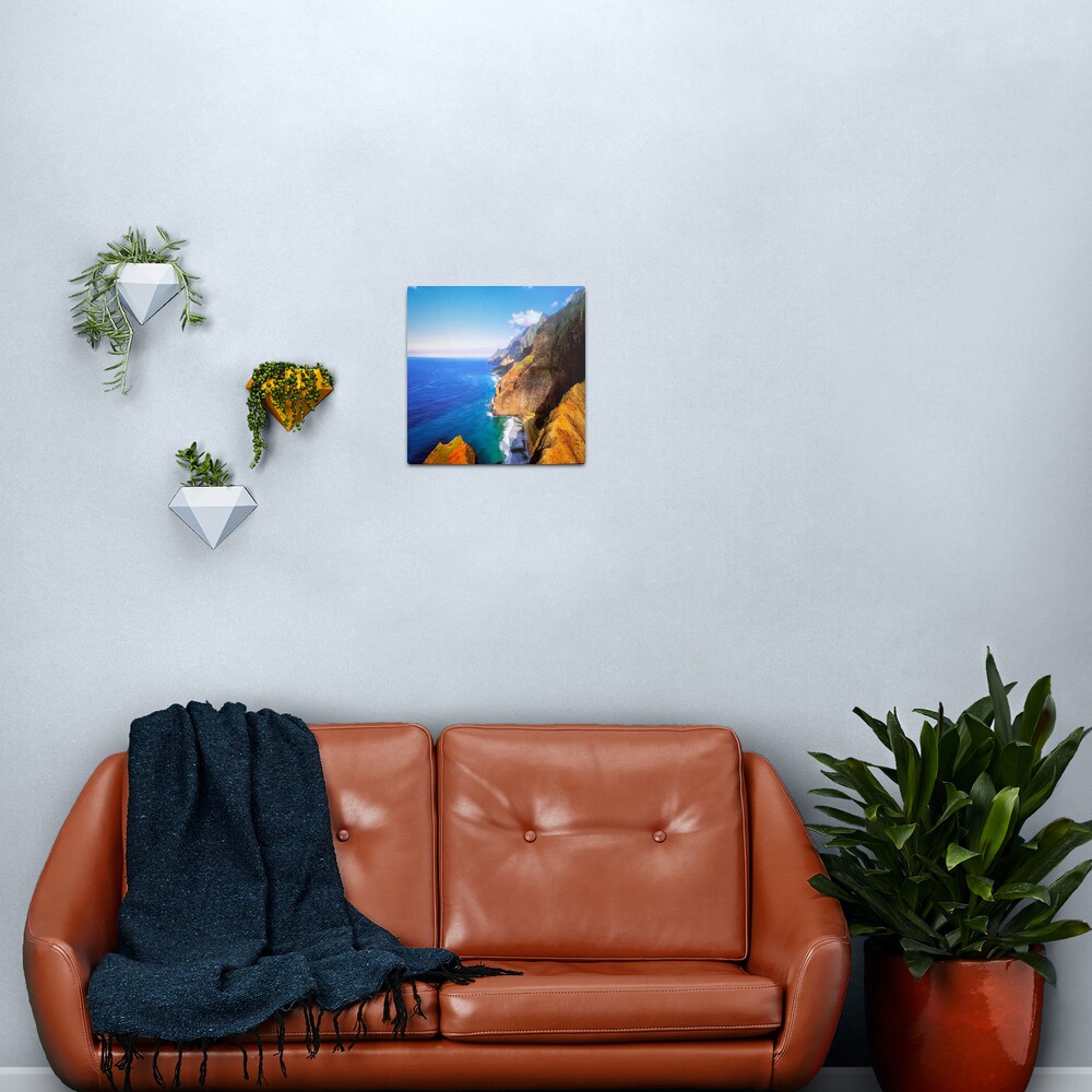 North Na Pali Coast Metal Print