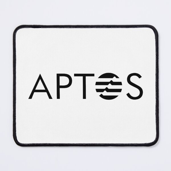 Item preview, Aptos APT Crypto Altcoin - Clean Black Text Logo designed and sold by CryptoMoods.