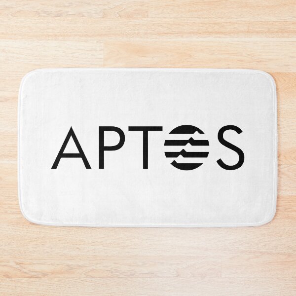 Item preview, Aptos APT Crypto Altcoin - Clean Black Text Logo designed and sold by CryptoMoods.