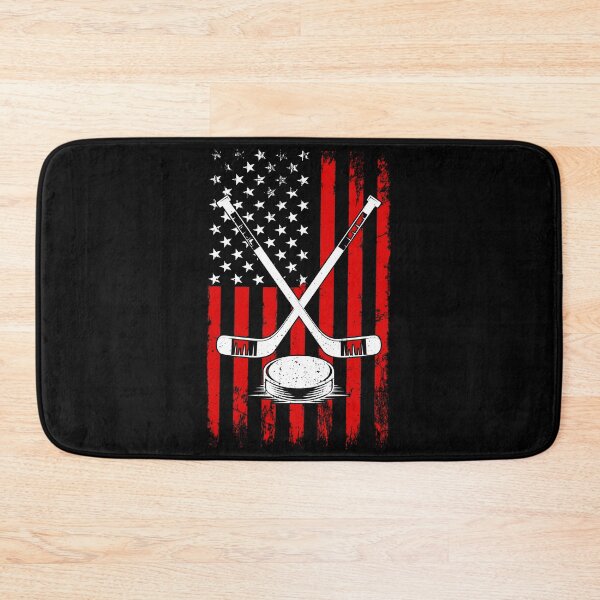 Item preview, American Flag Ice Hockey Players Apparel 4th of July Vintage designed and sold by rifatart.