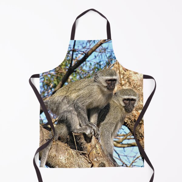 Item preview, Wild Vervet Monkeys on a Tree Branch designed and sold by worldways.