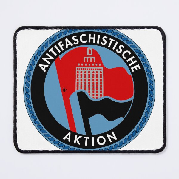 Item preview, Oakland Antifascist Aktion (Light Blue) designed and sold by OaklandCommune.