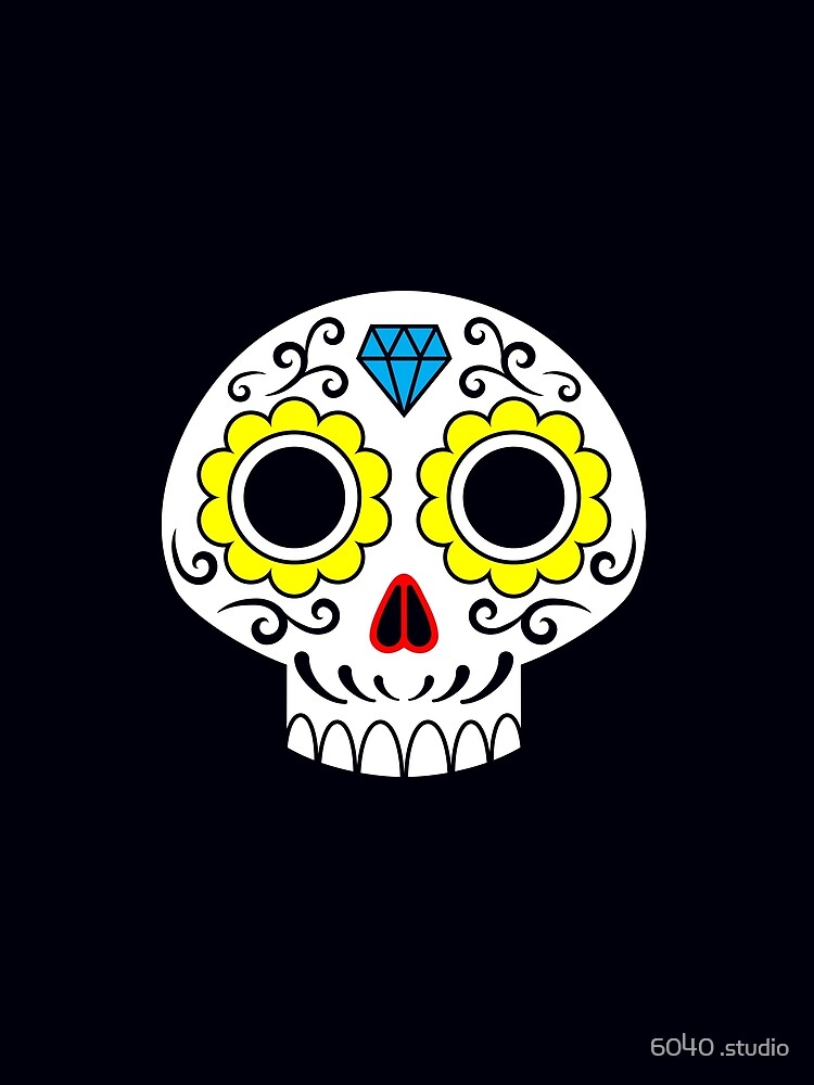 Sugar skull for a cake by adorman
