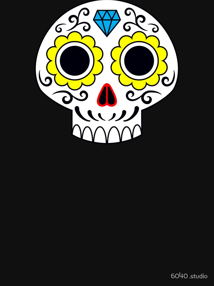 Sugar skull for a cake by adorman