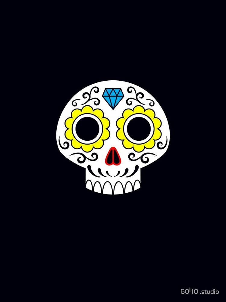 Sugar skull for a cake by adorman