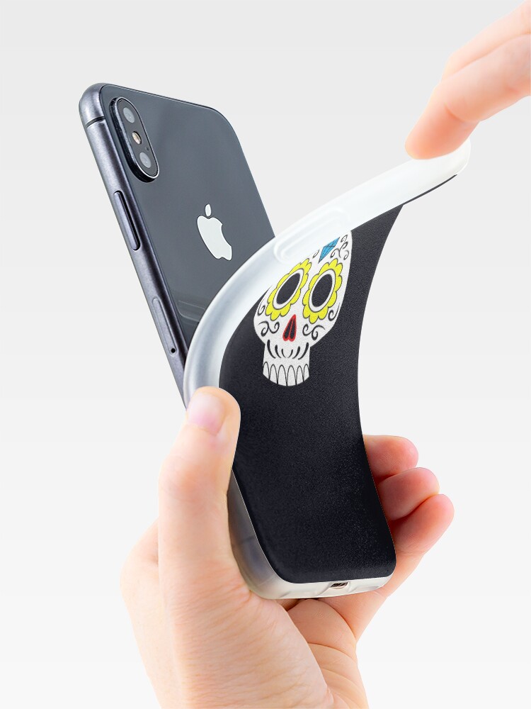 Alternate view of Sugar skull for a cake iPhone Case & Cover
