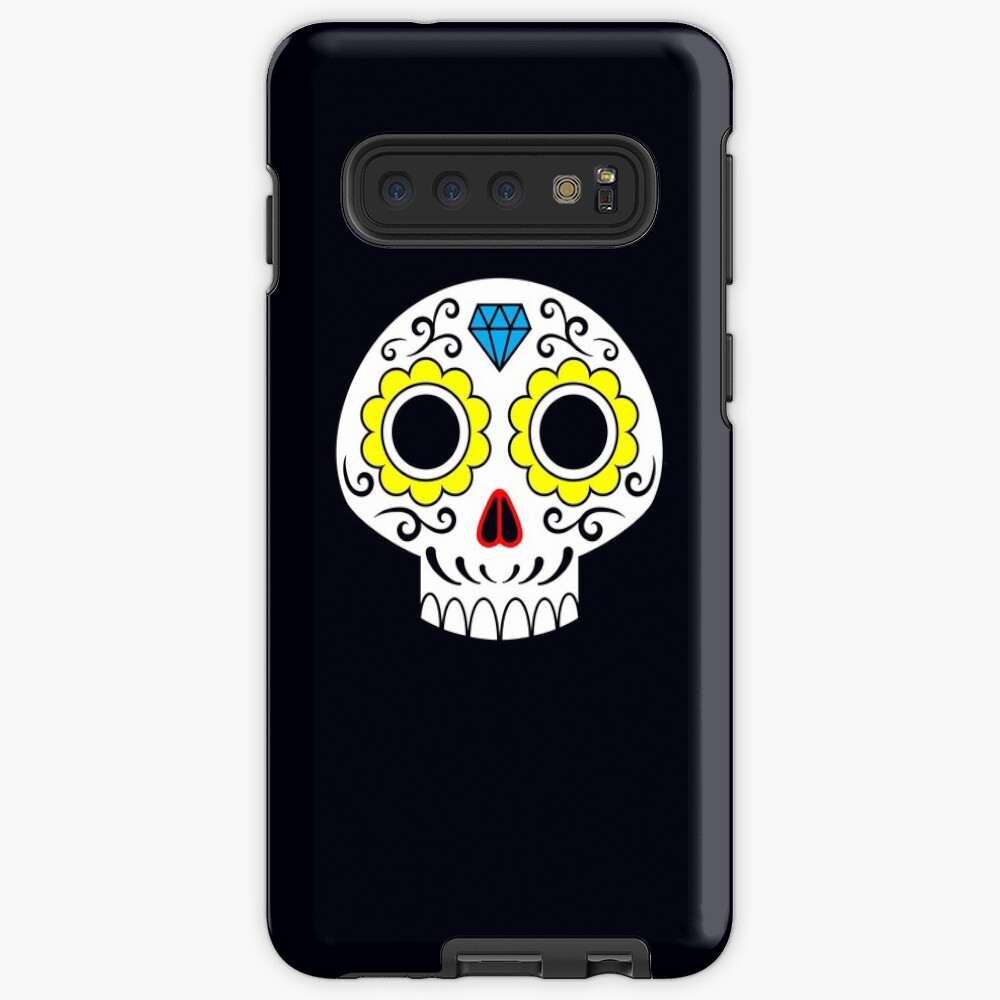 Sugar skull for a cake Case & Skin for Samsung Galaxy