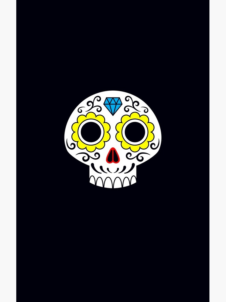 Sugar skull for a cake by adorman