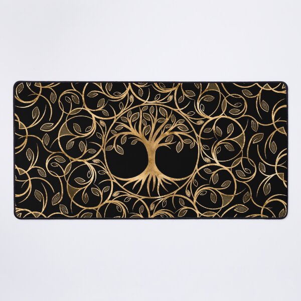 Item preview, Tree of life - Yggdrasil Mandala frame designed and sold by k9printart.