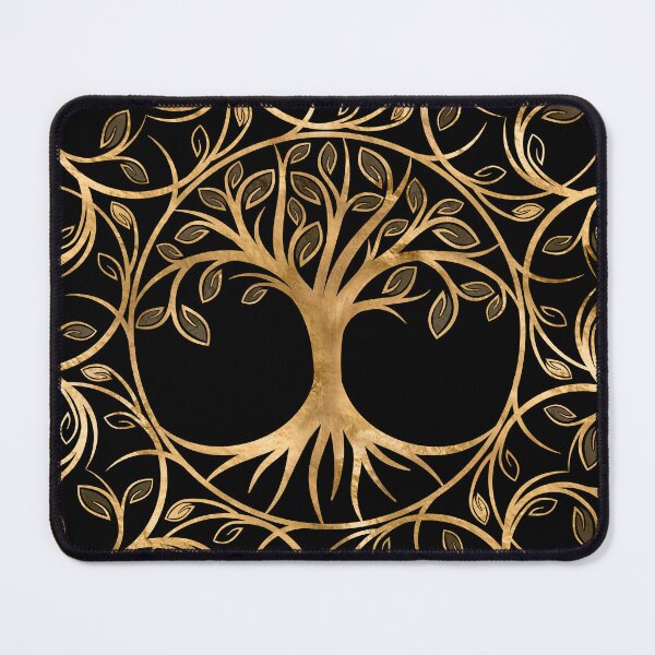 Item preview, Tree of life - Yggdrasil Mandala frame designed and sold by k9printart.