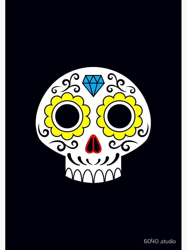Sugar skull for a cake by adorman